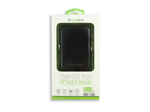 Soultech Comfort Plus 5000 mAh Power Bank Black BT036S