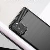 Samsung Note 20 - Carbon Fiber Shockproof TPU Back Cover Black
