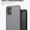 Samsung S20 Ultra - Carbon Fiber Shockproof TPU Back Cover Gray