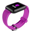 Smart Bracelet Your Health Steward For iOS and Android D13 Purple.