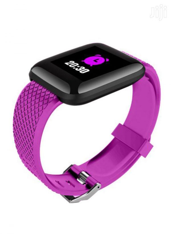 Smart Bracelet Your Health Steward For iOS and Android D13 Purple.