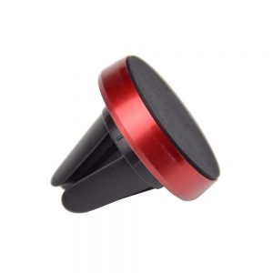 Magnetic Car Phone Holder Vent Air Red