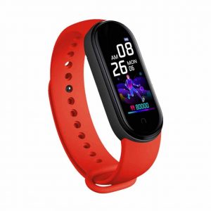 Smart band M5 Fitness activity tracker Pedometer – Red