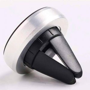 Magnetic Car Phone Holder Vent Air Silver