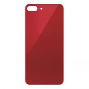 For iPhone 8 Plus Extra Glass Red (Enlarged camera frame)