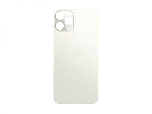 For iPhone 11 Pro Extra Glass White (Enlarged camera frame)