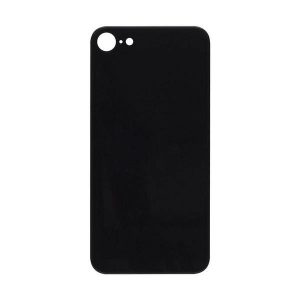 For iPhone SE 2020 Extra Glass Black (Enlarged camera frame)