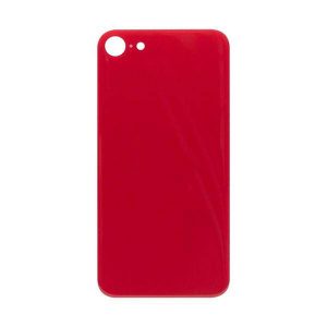 For iPhone SE 2020 Extra Glass Red (Enlarged camera frame)