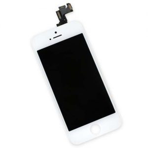 For iPhone 5S, For iPhone SE Display and Digitizer Complete White (OEM)