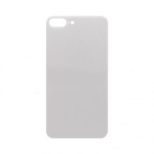 For iPhone 8 Plus Extra Glass White (Enlarged camera frame)