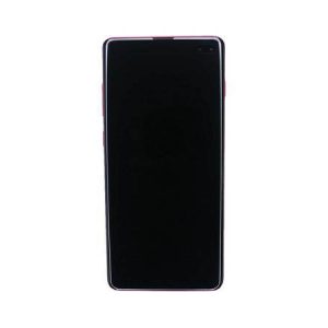 Samsung Galaxy S10+ G975F Display and Digitizer Complete Cardinal Red
