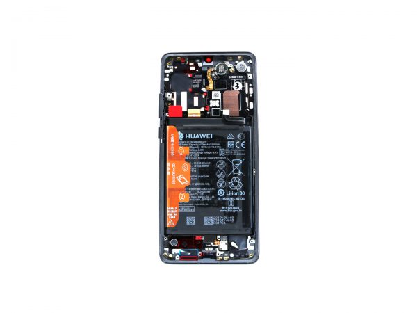 Huawei P30 Pro Display and Digitizer Complete Aurora Black (Service-Pack)