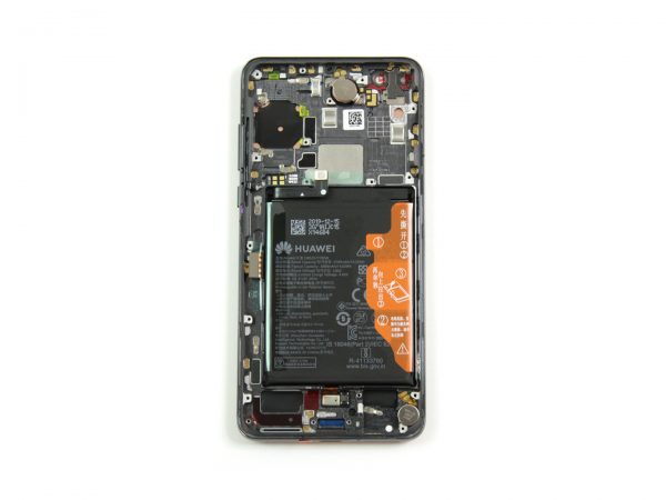 Huawei P40 Display and Digitizer Complete Black (Service-Pack)