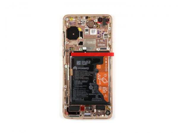 Huawei P40 Display and Digitizer Complete Blush Gold (Service-Pack)