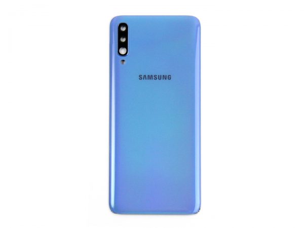 Samsung Galaxy A70 A705F Back Cover Blue (+ Lens)