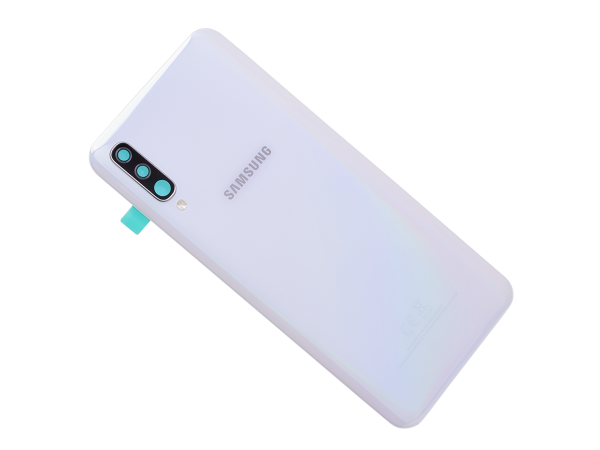 Samsung Galaxy A50 A505F Back Cover (+lens) White