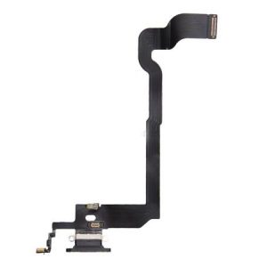 For iPhone X System Connector Flex Black (OEM)