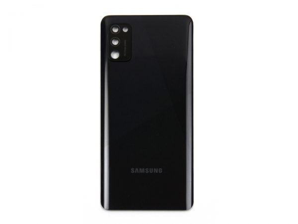 Samsung Galaxy A41 A415F Back Cover Prism Crush Black (+ Lens)