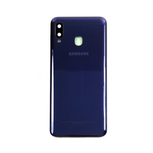 Samsung Galaxy A20 A205F Back Cover Deep Blue (+ Lens)