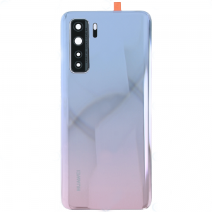 Huawei P40 Lite 5G Back Cover Silver (+ Lens)