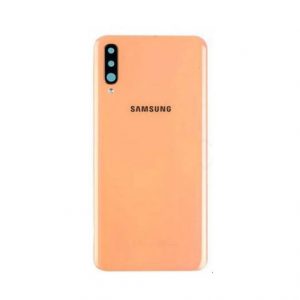 Samsung Galaxy A70 A705F Back Cover Orange (+ Lens)