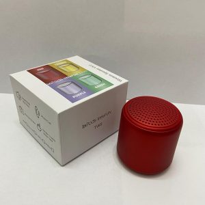 Inpods little Fun Mini Portable wireless Bluetooth speakers Red