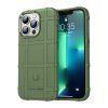 For iPhone 13 Series Rugged Shield Lisbon Back Cover Green