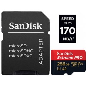 SanDisk Extreme PRO Micro SD Card 256GB Flash Memory Card SD U3 4K V30 MicroSD TF Cards