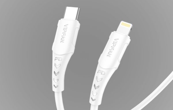 VIPFAN P04 Fast Charging 3A Data Cable Type-C to Lightning (2m)