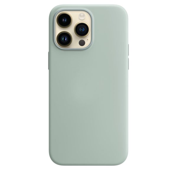 For iPhone 14 Pro Silicone Back Cover with MagSafe |