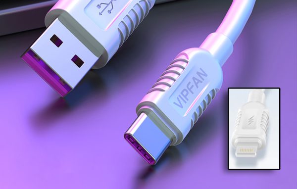 VIPFAN X04 - 5A USB to Lightning