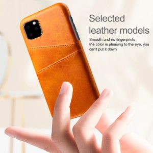 iPhone Capa Celular Leather Case with Card Bag for iPhone 14|14 Plus | 14 Pro | 14 Pro Max
